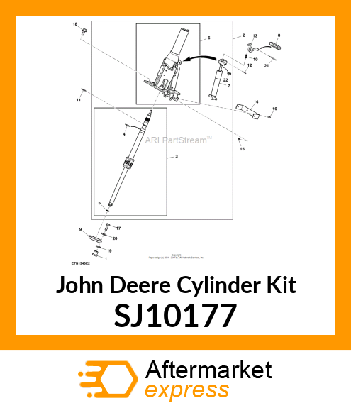 CYLINDER KIT, TILT MECHANISM STEERI SJ10177