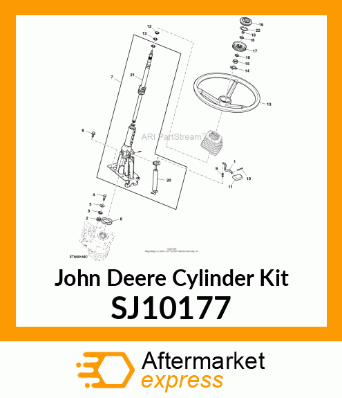 CYLINDER KIT, TILT MECHANISM STEERI SJ10177