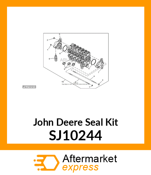 SEAL KIT, KIT, VALVE SEAL SJ10244