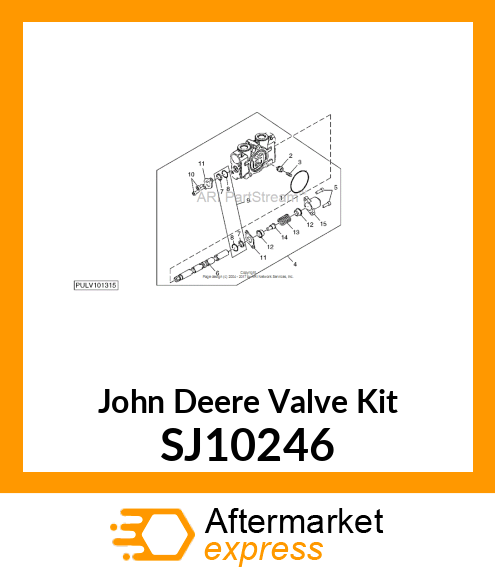 VALVE KIT, KIT, LOAD CHECK POPPET SJ10246