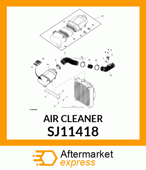 AIR CLEANER SJ11418