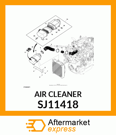 AIR CLEANER SJ11418