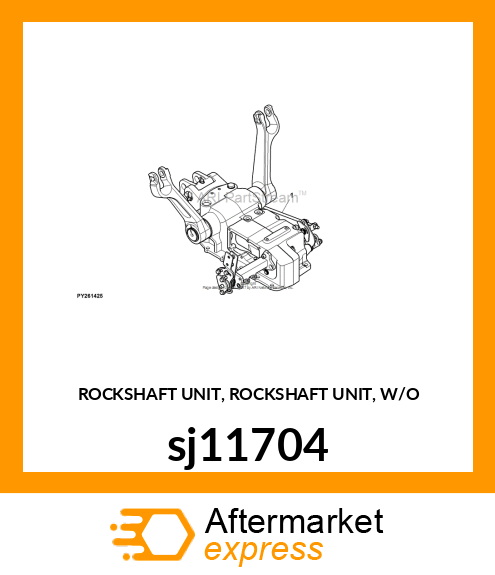 ROCKSHAFT UNIT, ROCKSHAFT UNIT, W/O sj11704