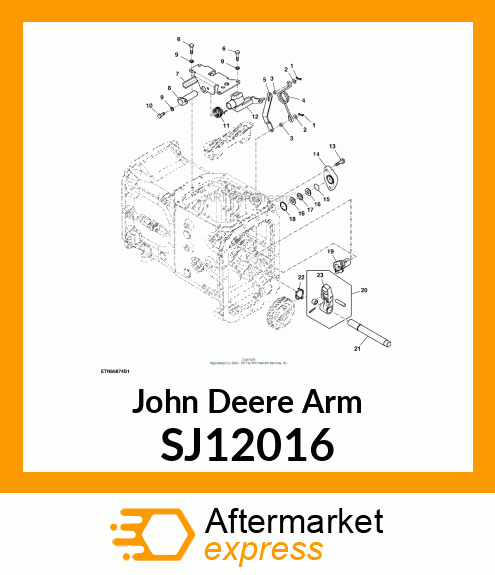 ARM, PARK SHIFT SJ12016