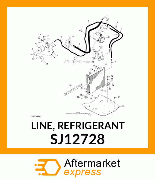 LINE, REFRIGERANT SJ12728
