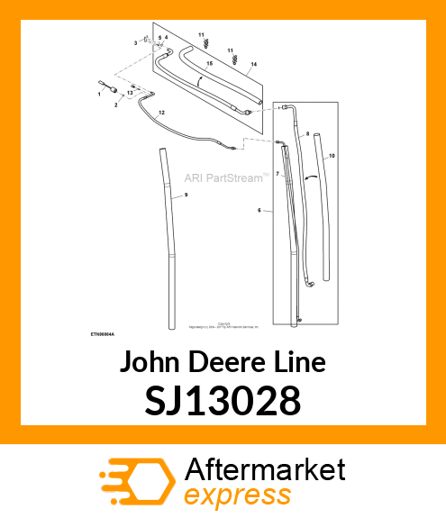 LINE, AC, LIQUID ROOF SJ13028