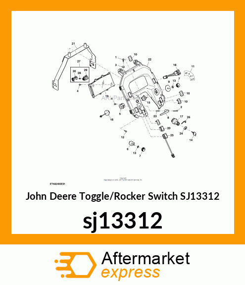 TOGGLE/ROCKER SWITCH, REGENERATION sj13312