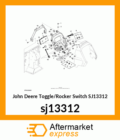 TOGGLE/ROCKER SWITCH, REGENERATION sj13312