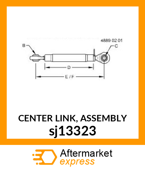 CENTER LINK, ASSEMBLY sj13323