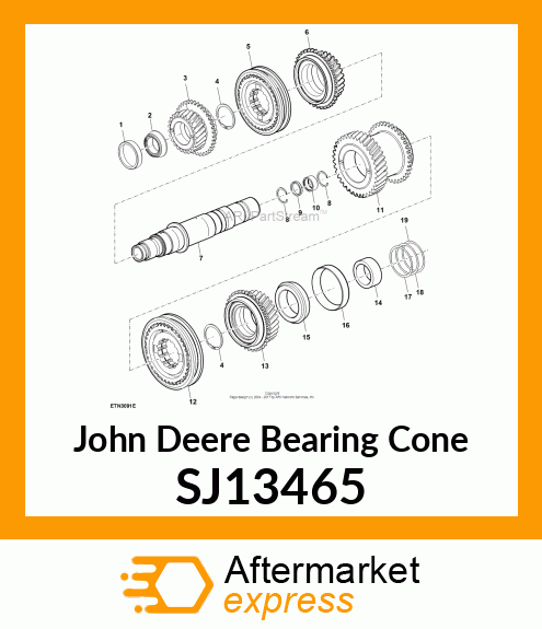 BEARING CONE, BEARING CONE SJ13465