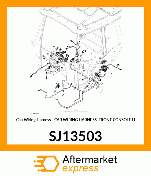 Cab Wiring Harness SJ13503