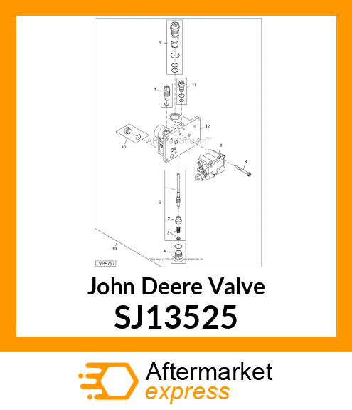 VALVE, VALVE, RATE OF DROP VALVE AS SJ13525