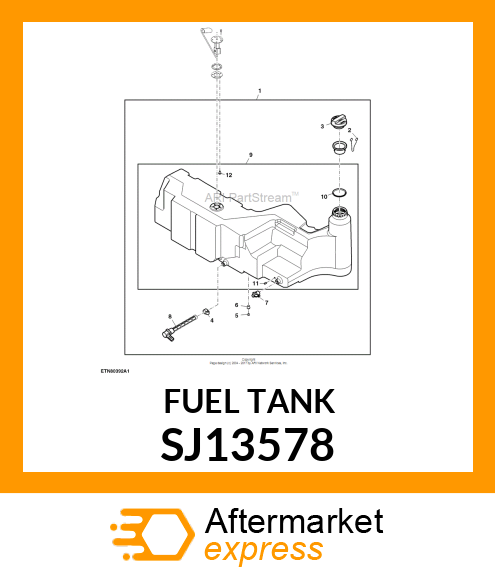 FUEL TANK SJ13578