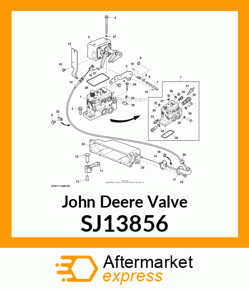 VALVE, RATE OF DROP VALVE SJ13856