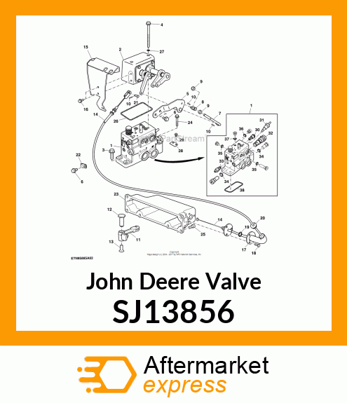 VALVE, RATE OF DROP VALVE SJ13856