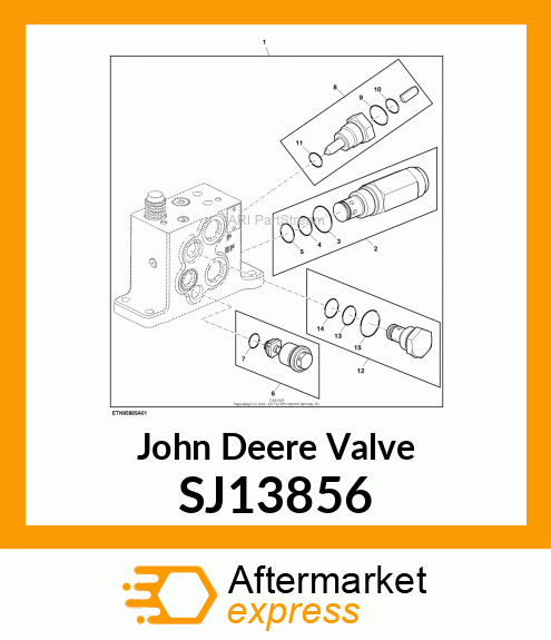 VALVE, RATE OF DROP VALVE SJ13856