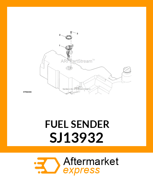 FUEL SENDER, FUEL SENDER SJ13932