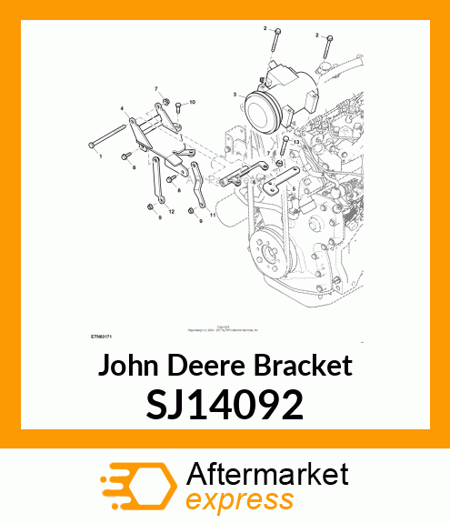 BRACKET SJ14092