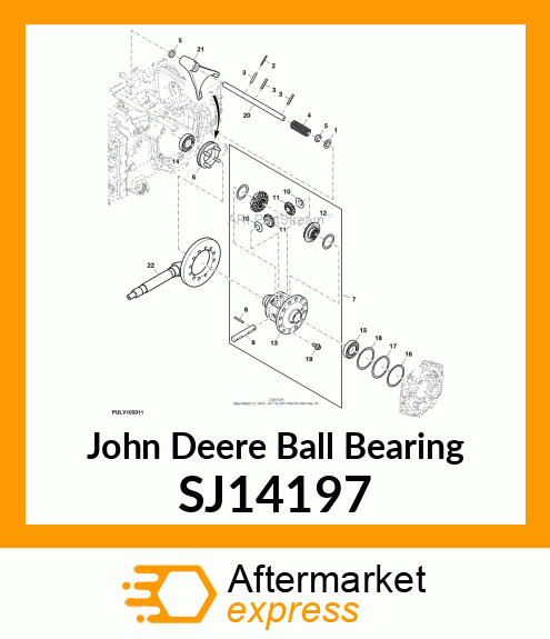 BALL BEARING, BEARING, #6211 SJ14197