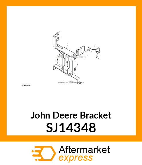 BRACKET, BRACKET, HOOD MOUNTING SJ14348