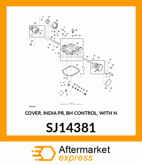 COVER, INDIA PR, BH CONTROL, WITH N SJ14381