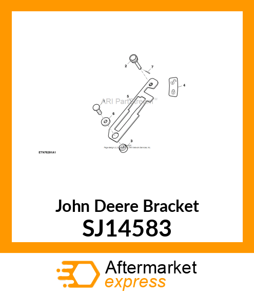 BRACKET, SCV LOCKOUT SJ14583