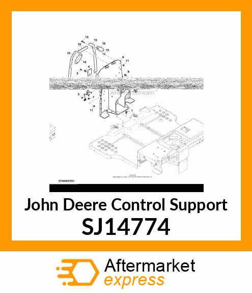 CONTROL SUPPORT, OOS SJ14774