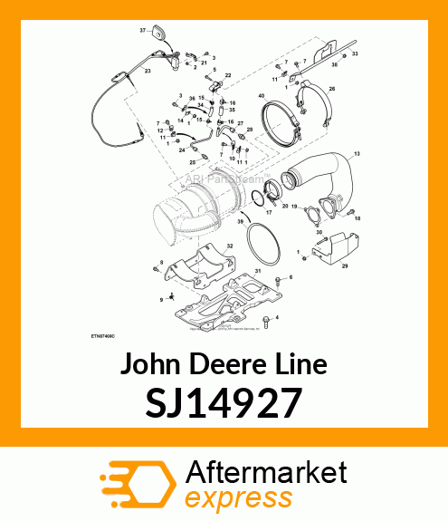 LINE, DP INLET PRESSURE SENSOR SJ14927