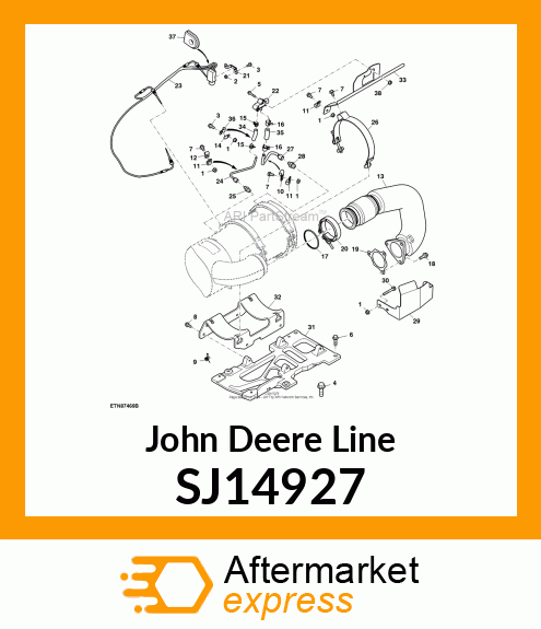 LINE, DP INLET PRESSURE SENSOR SJ14927