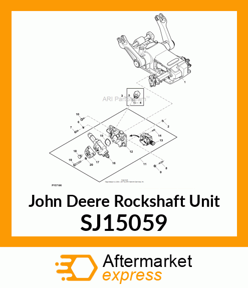 ROCKSHAFT UNIT, ROCKSHAFT UNIT, WIT SJ15059