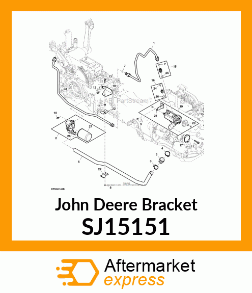 BRACKET, CLAMP SJ15151