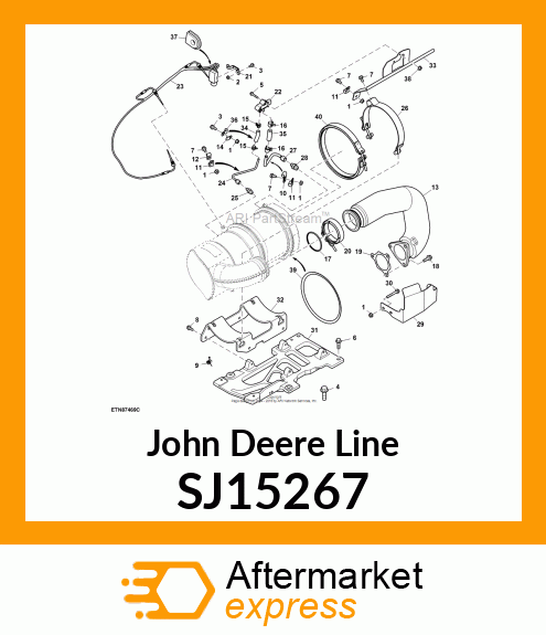 LINE, DP OUTLET PRESSURE SENSOR SJ15267