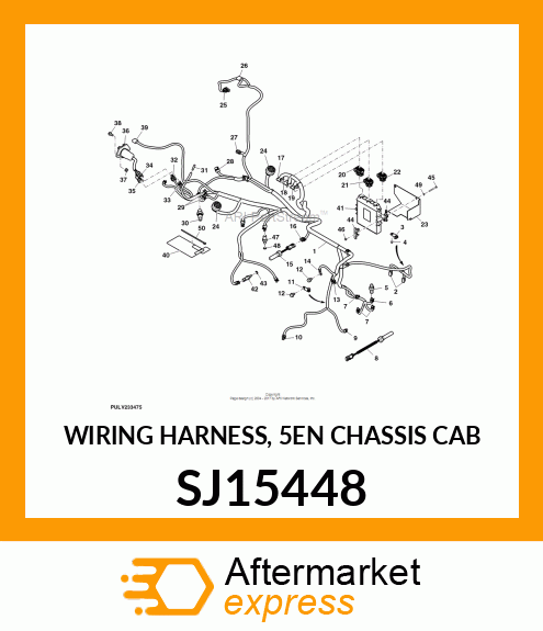 WIRING HARNESS, 5EN CHASSIS CAB SJ15448