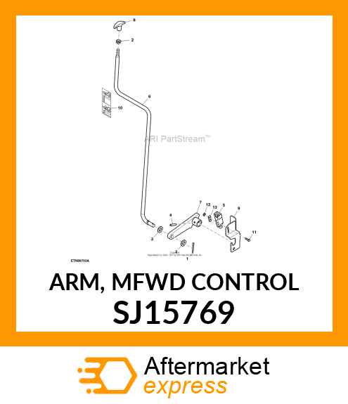 ARM, MFWD CONTROL SJ15769