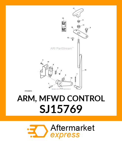 ARM, MFWD CONTROL SJ15769