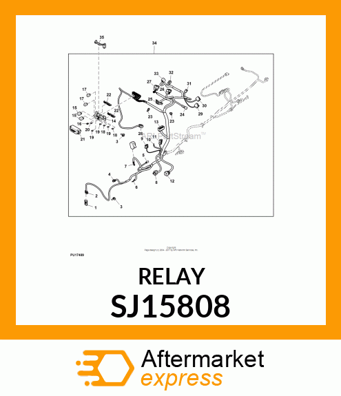 RELAY, PLUG SJ15808