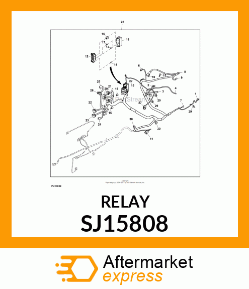 RELAY, PLUG SJ15808