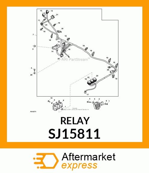 RELAY, STYLE 280 MINI, SHROUDED, SP SJ15811