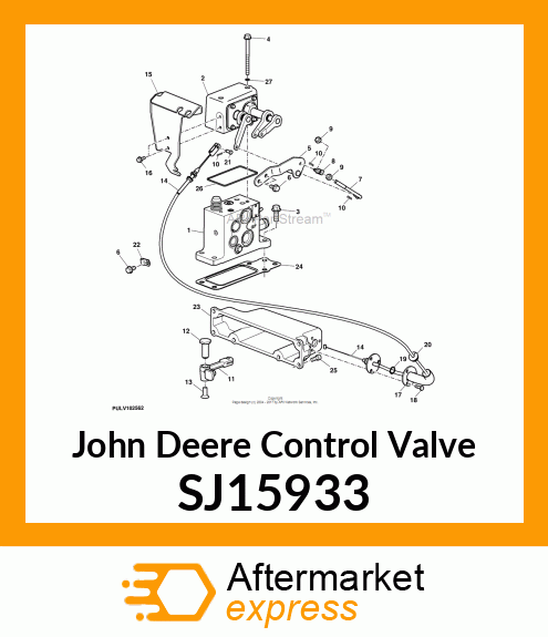 CONTROL VALVE, MECHANICAL HITCH SJ15933