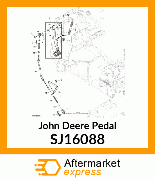 PEDAL, PEDAL, CLUTCH, ASSEMBLY, WIT SJ16088