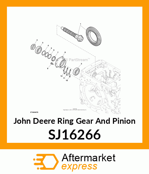 RING GEAR AND PINION SJ16266