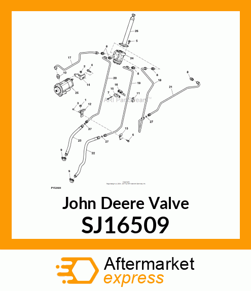 VALVE, VALVE, STEERING VALVE SJ16509