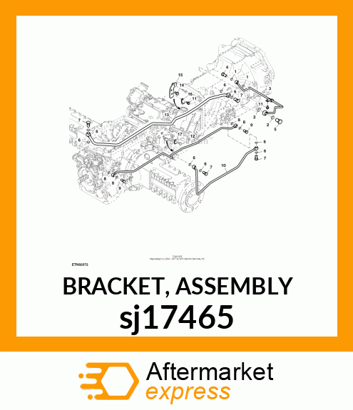 BRACKET, ASSEMBLY sj17465