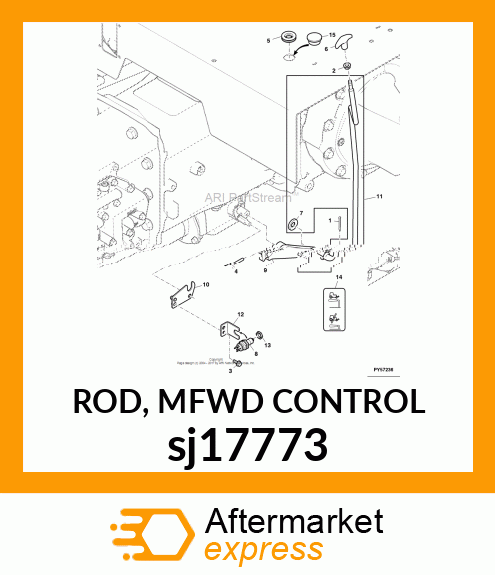 ROD, MFWD CONTROL sj17773