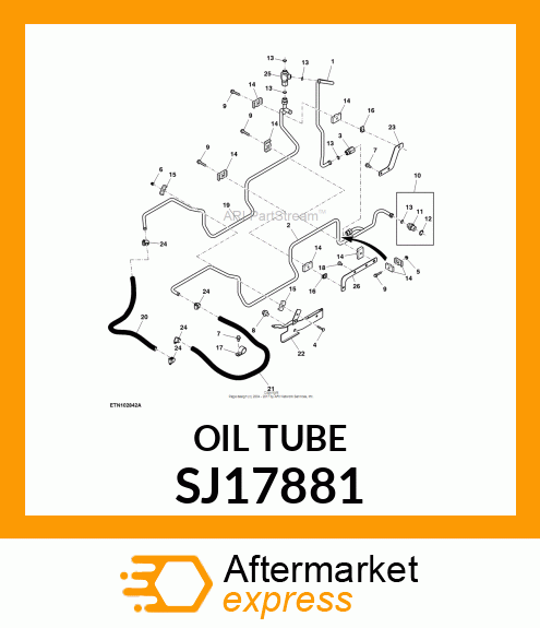 OIL TUBE SJ17881