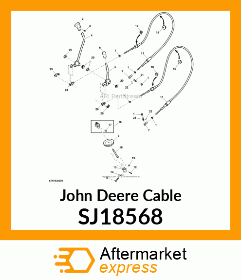 CABLE, HITCH SJ18568