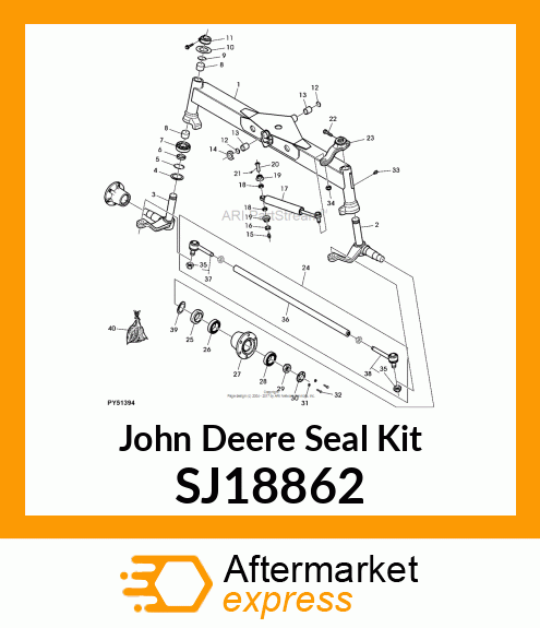 SEAL KIT, CYLINDER ASSEMBLY SJ18862