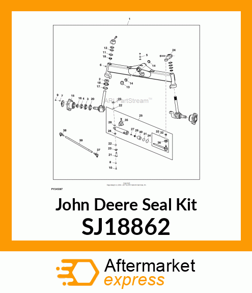 SEAL KIT, CYLINDER ASSEMBLY SJ18862