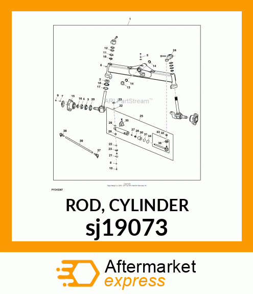 ROD, CYLINDER sj19073