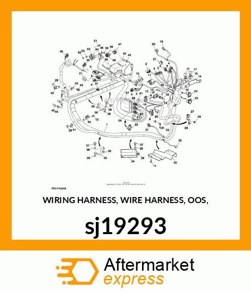 WIRING HARNESS, WIRE HARNESS, OOS, sj19293